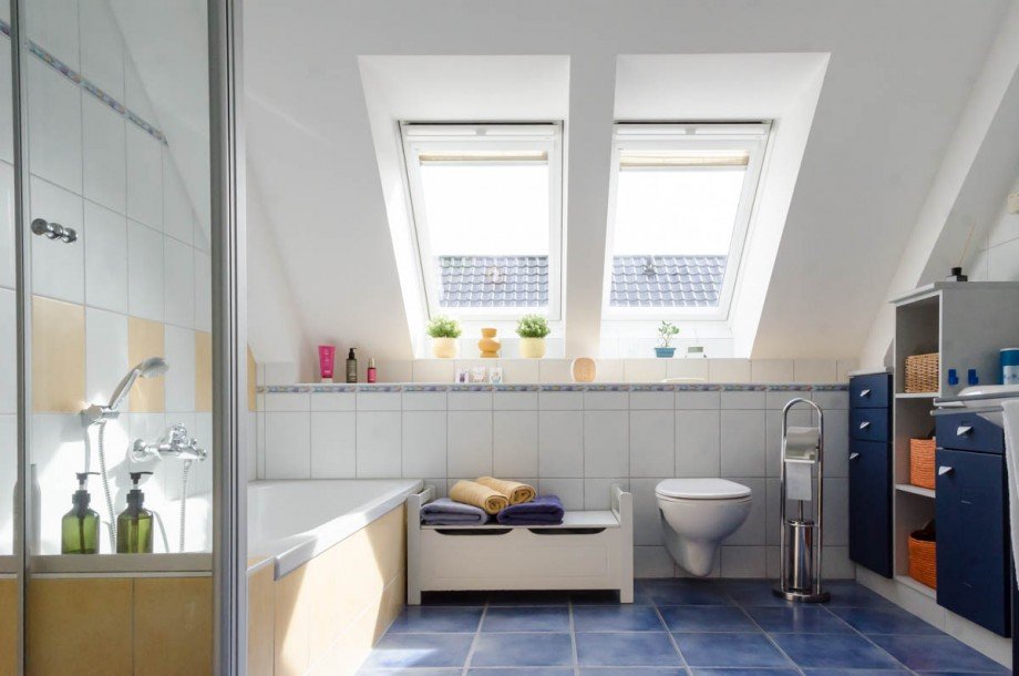 Badezimmer Einfamilienhaus G�tersloh / Friedrichsdorf