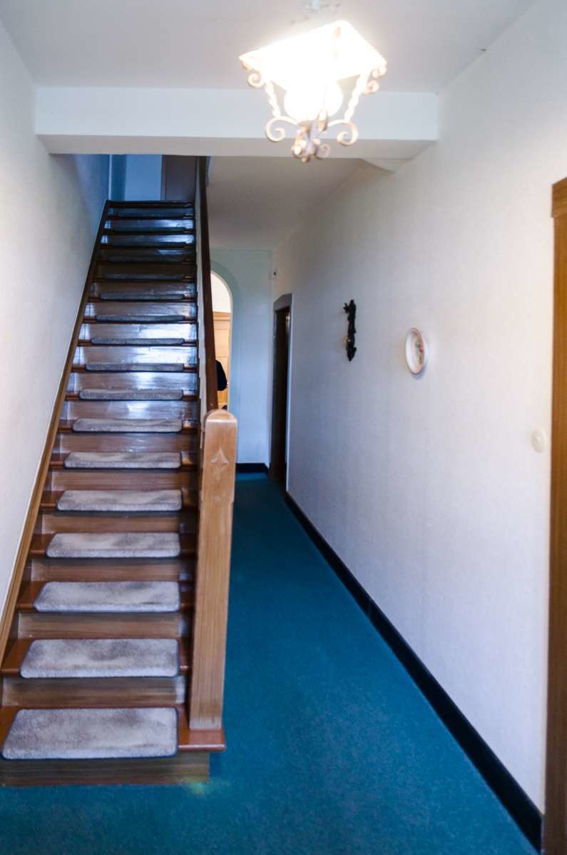 Treppe zum OG Bauernhaus Halle