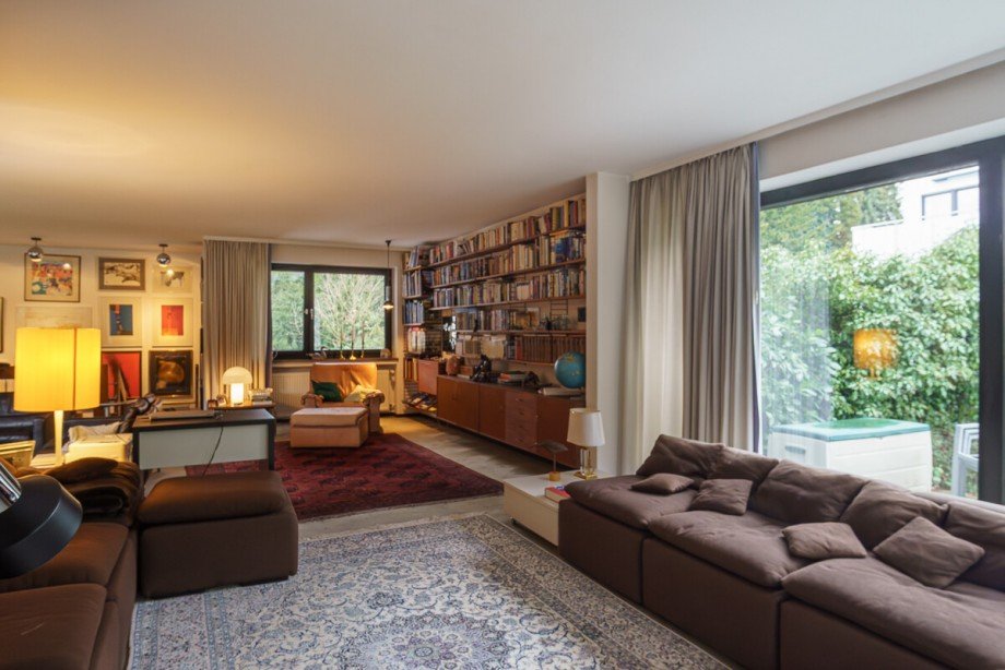 Wohnzimmer - Lesebereich Zweifamilienhaus Bielefeld / Gadderbaum