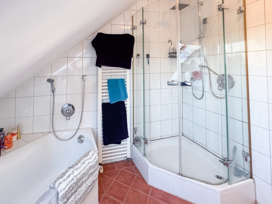 Badezimmer Dachgeschosswohnung Bielefeld / Milse