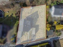 Drohnenfoto - eingerahmt Bielefeld-Hoberge: Baugrundst�ck f�r 1-4-Familienhaus - exklusiv, naturnah am Teutoburger Wald