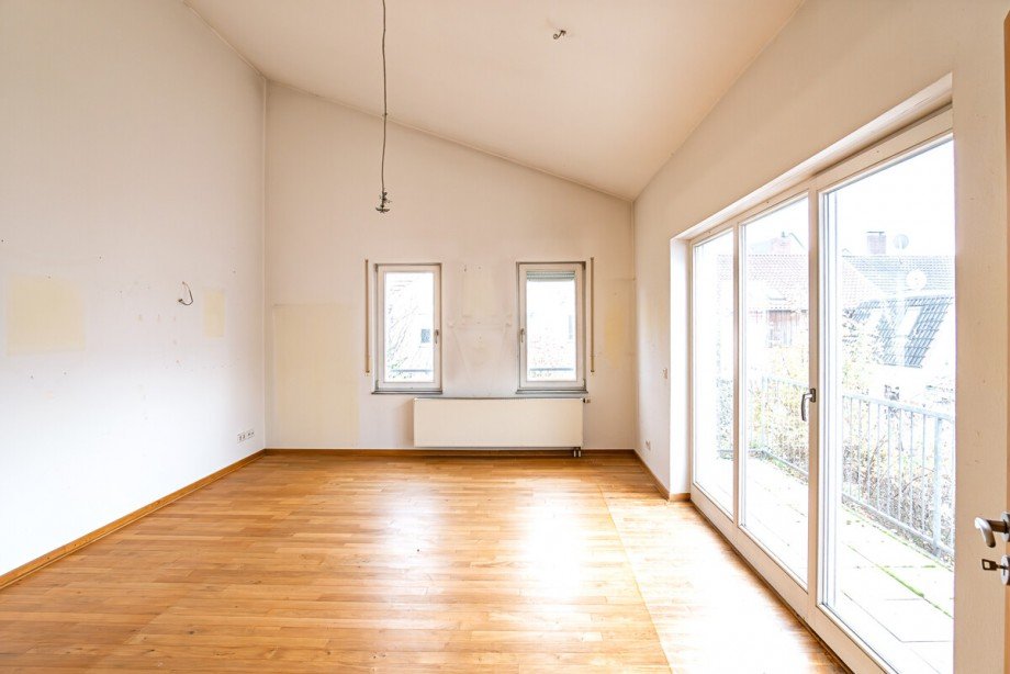 Schlafzimmer OG Doppelhaush�lfte Bielefeld