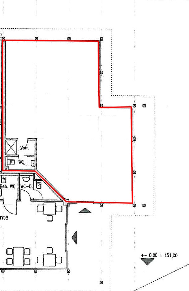 Grundriss Einzelhandel Bielefeld