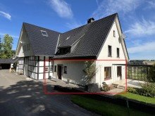 S�dansicht Landidylle mit Stadtn�he - gro�z�gige Erdgeschosswohnung in Herford-Schwarzenmoor