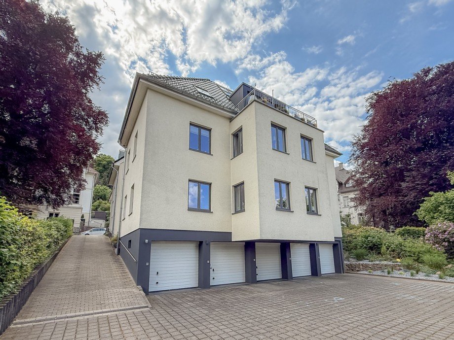 R�ckansicht Erdgeschosswohnung Bielefeld