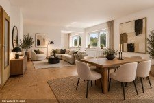 Hauptbild 100 m² Wohnen über den Dächern von Großdornberg - 3 Zimmer mit großer Dachterrasse und Weitblick
