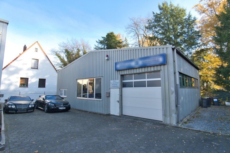 Gewerbehalle hinten Bielefeld Halle / Lager / Produktion Sichtbarer Standort in Bielefeld - Perfekt f�r Handwerk, Produktion und Fahrzeughandel