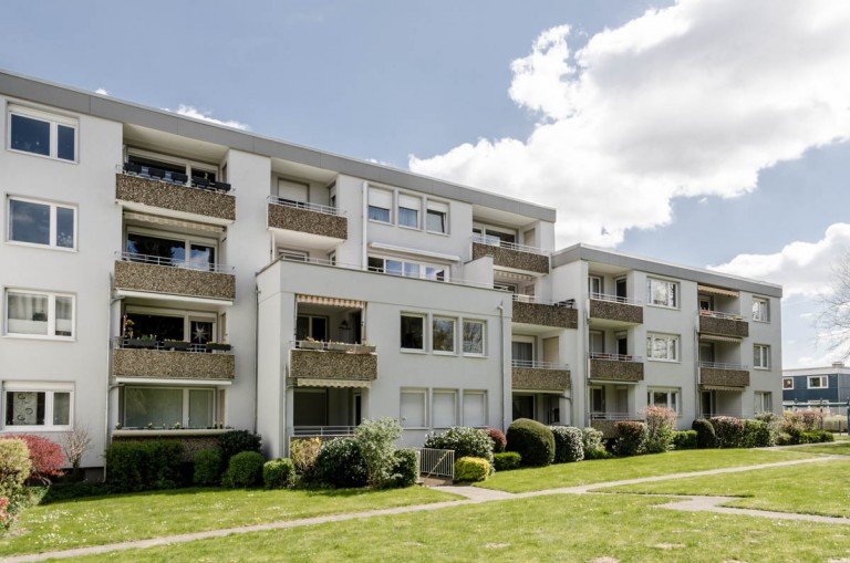 Au�enansicht Bielefeld Dachgeschosswohnung Helle 2-Zimmerwohnung N�he Bielefelder Universit�t