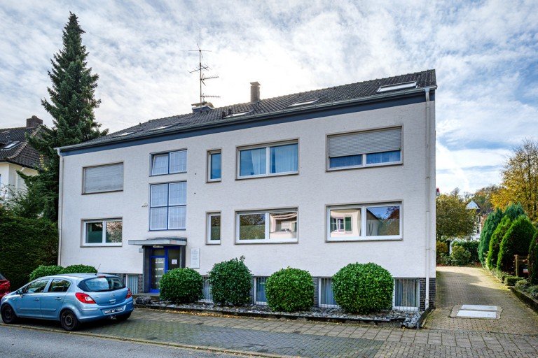 Stra�enansicht Bielefeld Etagenwohnung Helles 1- Zimmer-Appartement am Ostpark