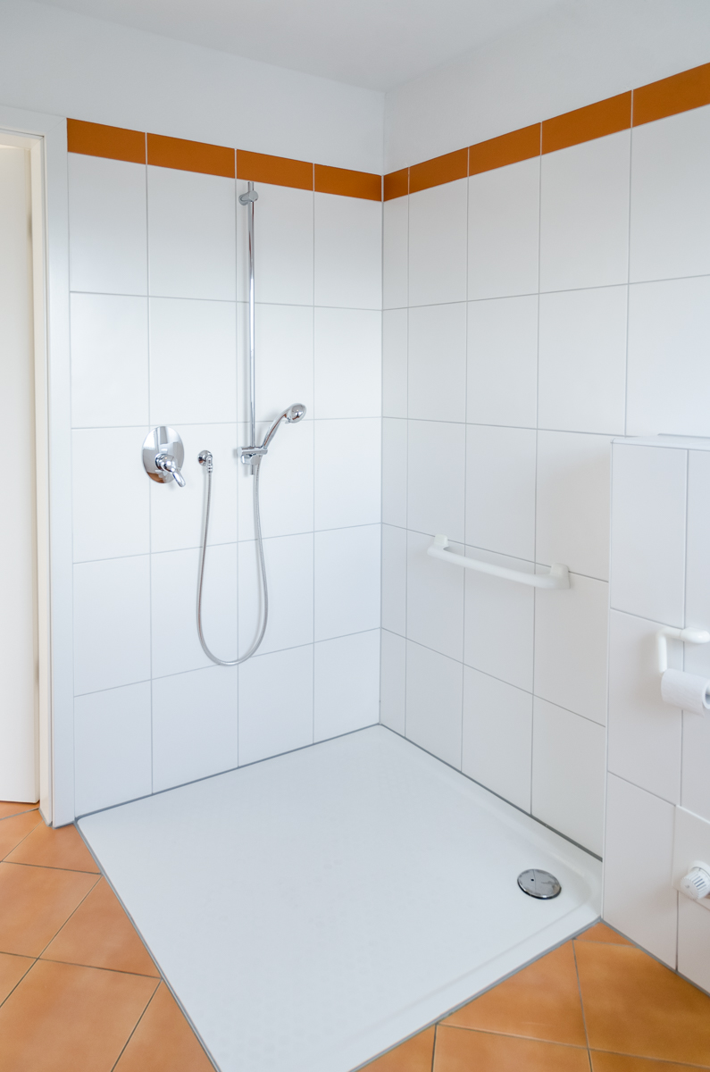 Dusche Dachgeschosswohnung Bielefeld