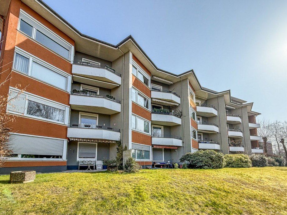 Gartenansicht Erdgeschosswohnung Bielefeld