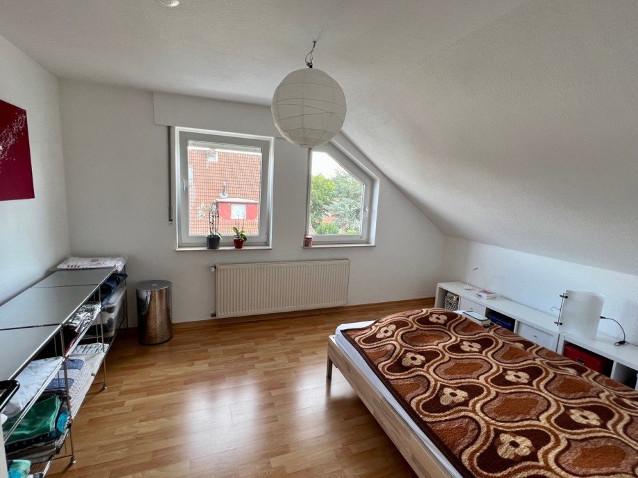 Schlafzimmer Dachgeschosswohnung Bielefeld