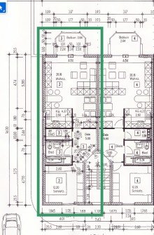 Grundriss Ideale Kapitalanlage! Sch�ne 2-Zimmerwohnung im Bielefelder-Westen (Voltmannstra�e)