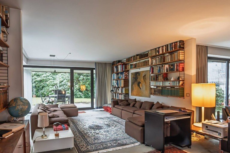 Wohnzimmer Bielefeld / Gadderbaum Zweifamilienhaus Architektenhaus am Botanischen Garten in Bielefeld - Verwirklichen Sie Ihren Wohntraum in Bestlage