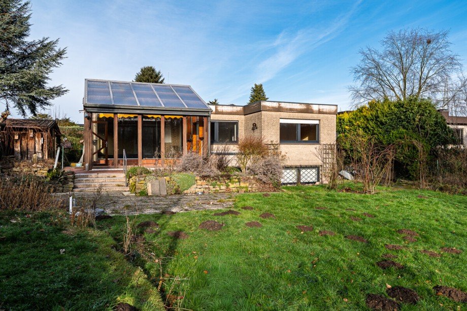 Gartenansicht Einfamilienhaus Bielefeld