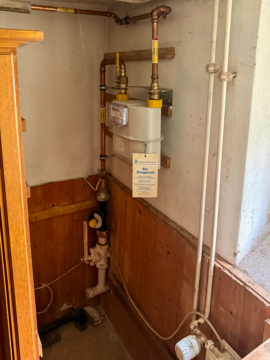 Gasz�hler Haus Bielefeld
