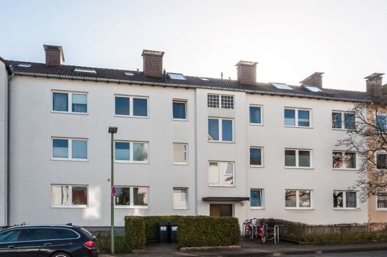 Au�enansicht Bielefeld Etagenwohnung Helle 4-Zimmerwohung mit Balkon N�he St�dtisches Krankenhaus