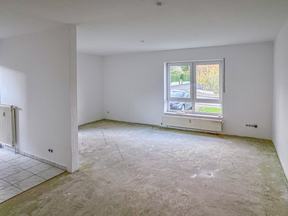 Wohnzimmer Etagenwohnung Bielefeld