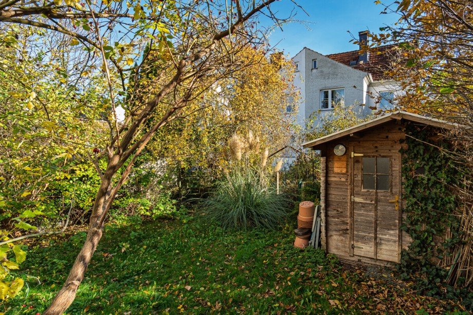 Garten Doppelhaush�lfte Bielefeld