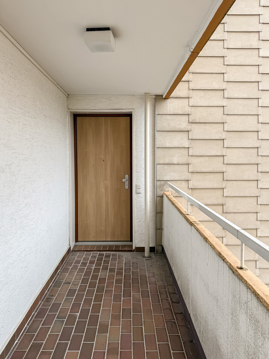 Eingang / Laubengang Etagenwohnung Bielefeld