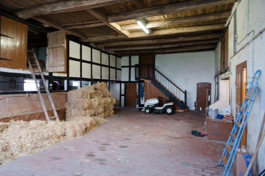 Deele des Stallgeb�udes Bauernhaus Halle