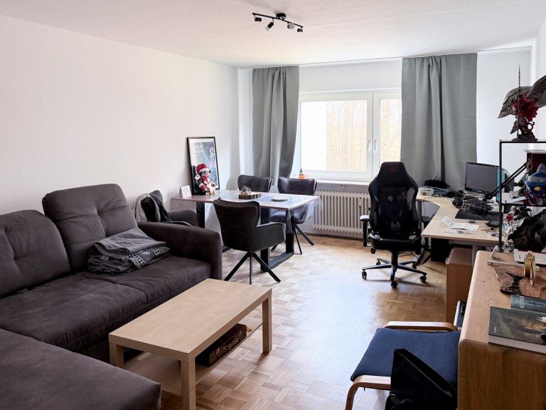 Wohnzimmer Bielefeld / Dornberg Etagenwohnung BI West! Tolle Wohnung im 2.OG mit Aufzug und optionaler EBK in Bielefeld - Gro�dornberg