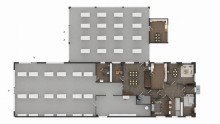 Grundriss Bielefelder Norden: Vermietete Gewerbeimmobilie mit Betriebsleiterwohnung & Entwicklungspotenzial