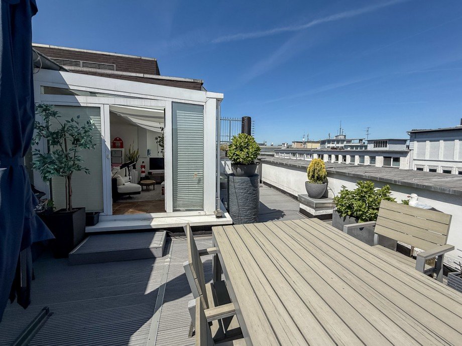 Terrasse Penthousewohnung Bielefeld