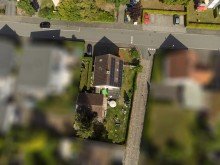 Luftbild F�r Handwerker oder Neubau: Zweifamilienhaus in G�tersloh - Kattenstroth