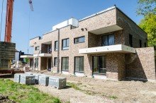 Au�enansicht Exklusive 4-Zimmer-Erdgeschosswohnung mit Terrasse und Carport in zentraler Lage von Versmold